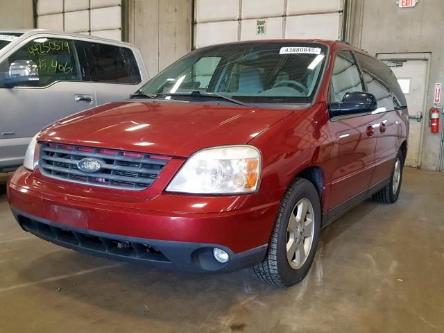 2FMZA576X4BA43479 - 2004 FORD FREESTAR S MAROON photo 2