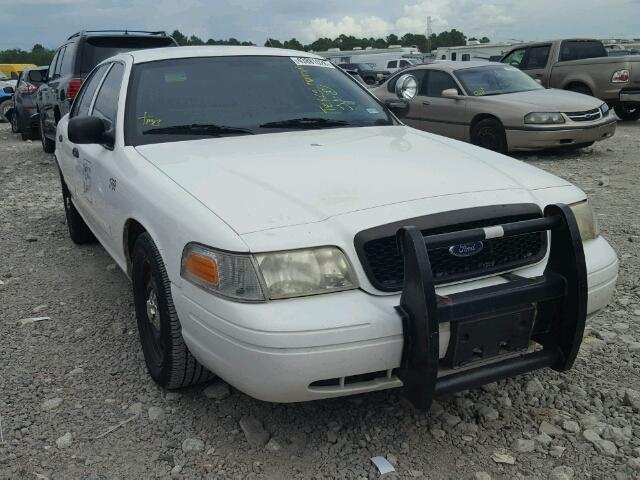 2FAHP71V39X135477 - 2009 FORD CROWN VICT WHITE photo 1