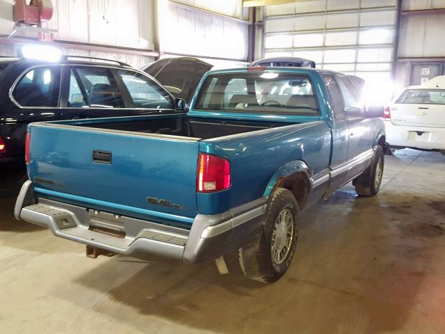 1GTDT19Z9S8503708 - 1995 GMC SONOMA BLUE photo 4