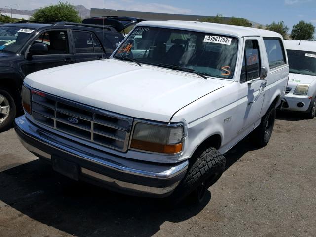 1FMEU15N9RLA06648 - 1994 FORD BRONCO U10 WHITE photo 2