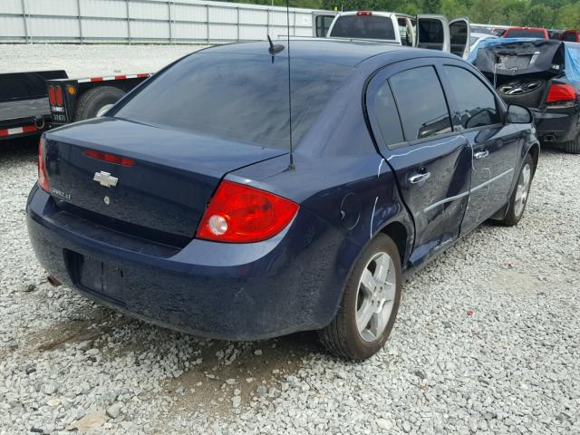 1G1AD5F51A7146112 - 2010 CHEVROLET COBALT 1LT BLUE photo 4