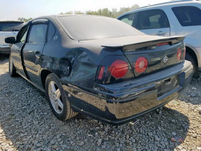 2G1WP521549168231 - 2004 CHEVROLET IMPALA SS BLACK photo 3