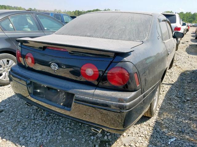 2G1WP521549168231 - 2004 CHEVROLET IMPALA SS BLACK photo 4