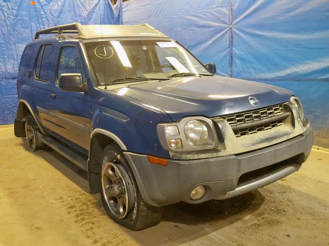 5N1ED28YX4C649885 - 2004 NISSAN XTERRA XE BLUE photo 1