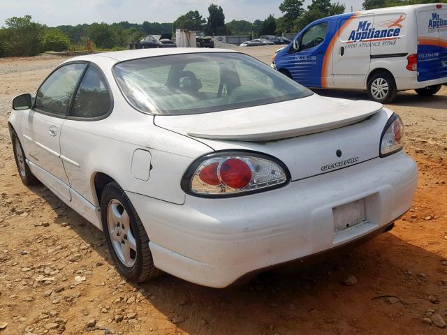 1G2WP12K7WF289592 - 1998 PONTIAC GRAND PRIX WHITE photo 3