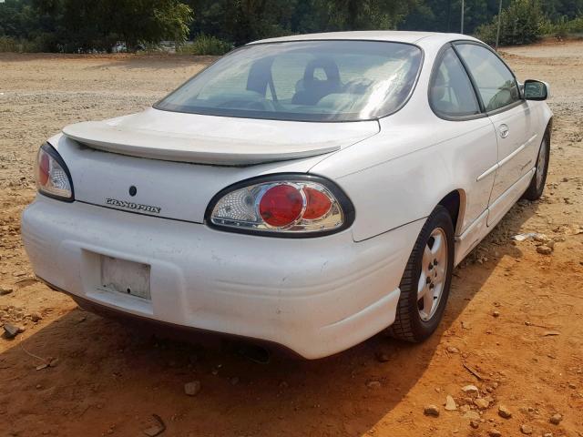 1G2WP12K7WF289592 - 1998 PONTIAC GRAND PRIX WHITE photo 4