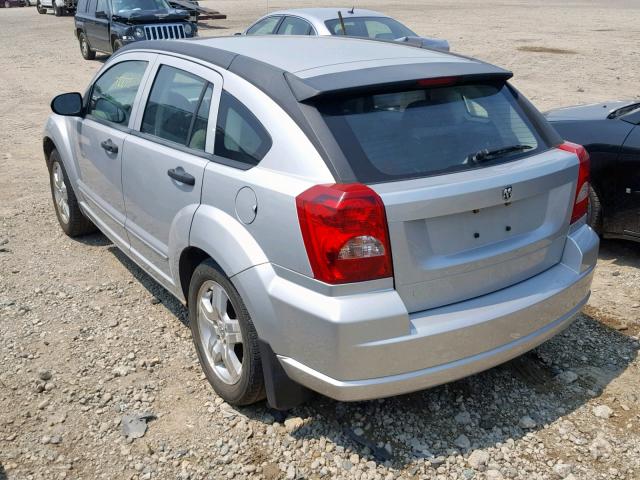 1B3HB48B17D223663 - 2007 DODGE CALIBER SX GRAY photo 3