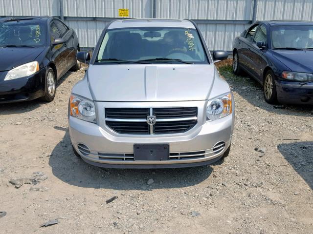 1B3HB48B17D223663 - 2007 DODGE CALIBER SX GRAY photo 9