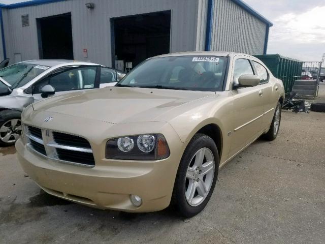 2B3CA3CV4AH148914 - 2010 DODGE CHARGER SX TAN photo 2