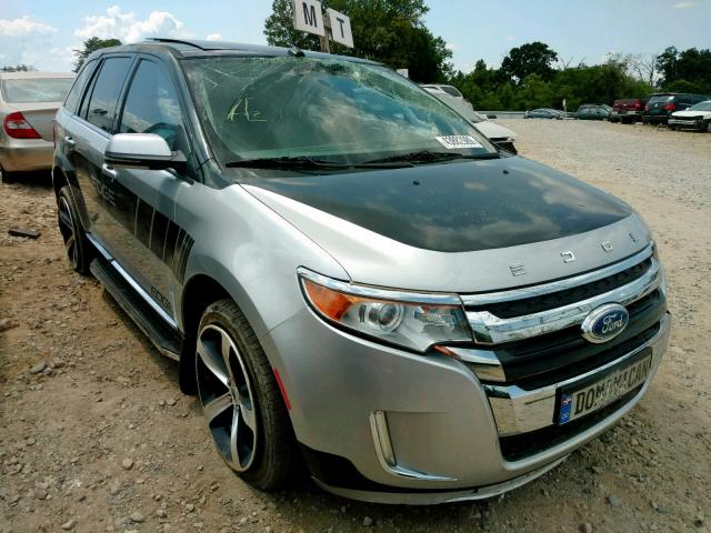 2FMDK4KC9DBA04638 - 2013 FORD EDGE LIMIT SILVER photo 1