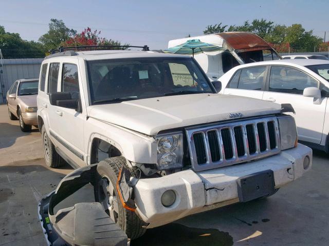 1J8HG48K89C519037 - 2009 JEEP COMMANDER თეთრი ფოტო 1