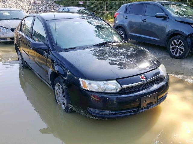 1G8AZ52F74Z145380 - 2004 SATURN ION LEVEL BLACK photo 1