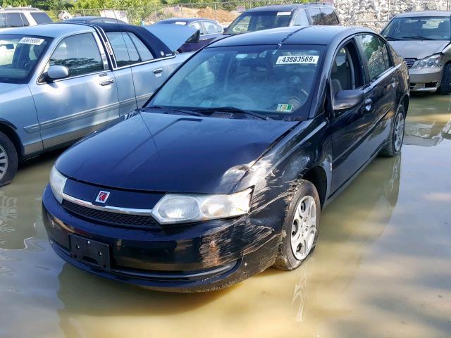 1G8AZ52F74Z145380 - 2004 SATURN ION LEVEL BLACK photo 2