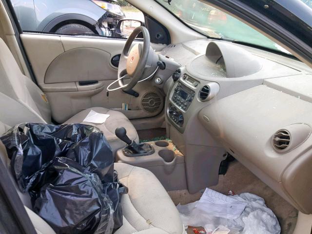 1G8AZ52F74Z145380 - 2004 SATURN ION LEVEL BLACK photo 5