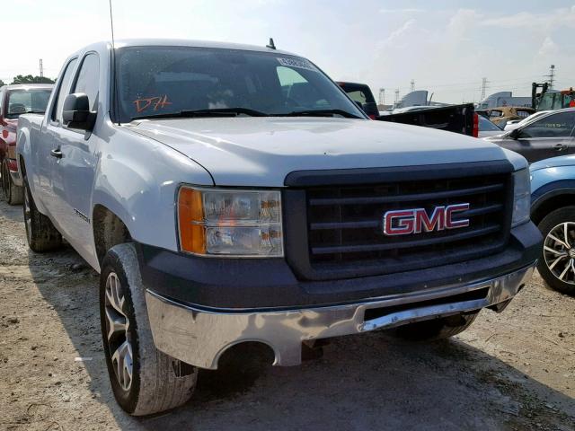 1GTEC19X19Z258989 - 2009 GMC SIERRA C15 WHITE photo 1