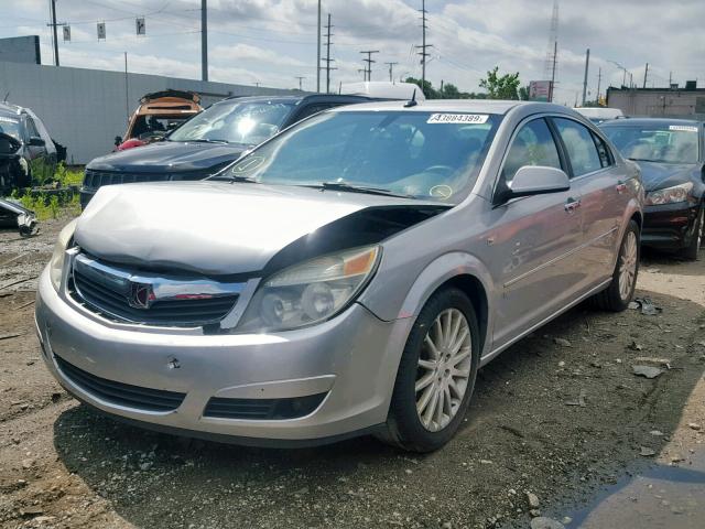 1G8ZV57787F233862 - 2007 SATURN AURA XR SILVER photo 2