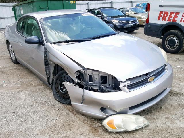 2G1WJ16K269226473 - 2006 CHEVROLET MONTE CARL ვერცხლისფერი ფოტო 1