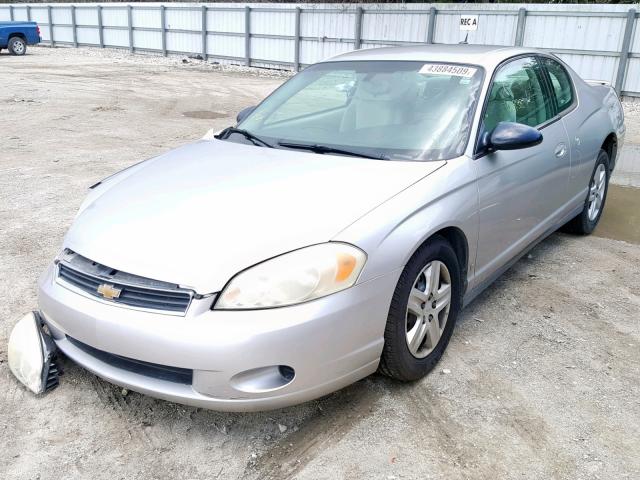 2G1WJ16K269226473 - 2006 CHEVROLET MONTE CARL ვერცხლისფერი ფოტო 2