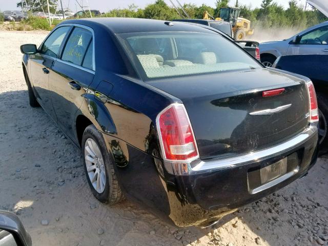 2C3CCAAG5DH532940 - 2013 CHRYSLER 300 BLACK photo 3