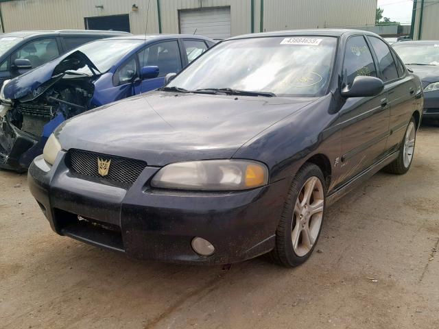 3N1AB51D03L726125 - 2003 NISSAN SENTRA SE- BLACK photo 2