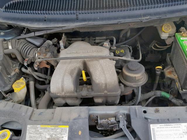 1D4GP25B95B229453 - 2005 DODGE CARAVAN SE BLUE photo 7