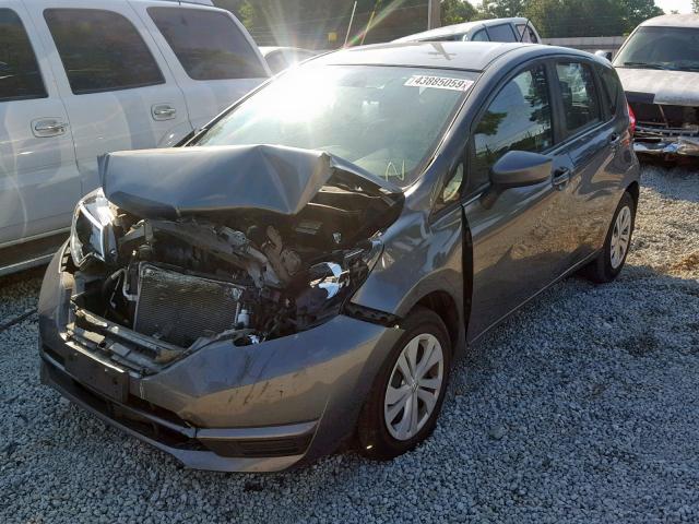 3N1CE2CP5HL353600 - 2017 NISSAN VERSA NOTE GRAY photo 2