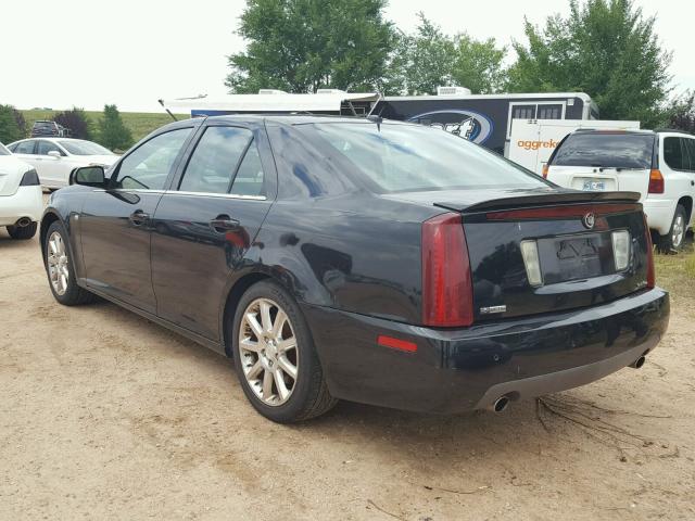 1G6DC67A660128121 - 2006 CADILLAC STS BLACK photo 3