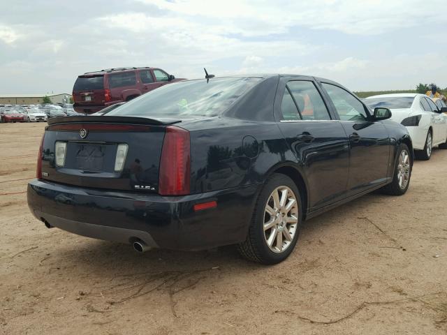 1G6DC67A660128121 - 2006 CADILLAC STS BLACK photo 4