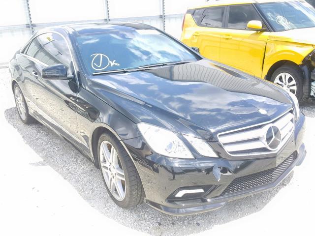 WDDKJ7CB4AF042879 - 2010 MERCEDES-BENZ E 550 BLACK photo 1