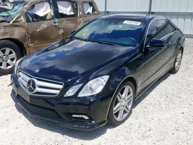 WDDKJ7CB4AF042879 - 2010 MERCEDES-BENZ E 550 BLACK photo 2