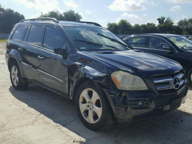 4JGBF71E17A204834 - 2007 MERCEDES-BENZ GL450 BLUE photo 1