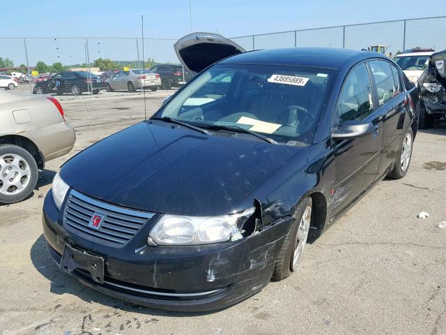 1G8AJ55F37Z124209 - 2007 SATURN ION LEVEL BLACK photo 2