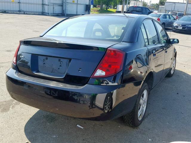 1G8AJ55F37Z124209 - 2007 SATURN ION LEVEL BLACK photo 4