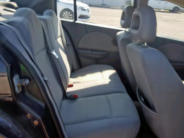 1G8AJ55F37Z124209 - 2007 SATURN ION LEVEL BLACK photo 6