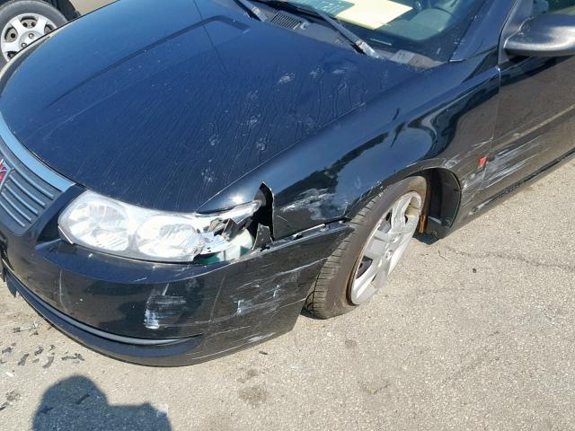 1G8AJ55F37Z124209 - 2007 SATURN ION LEVEL BLACK photo 9