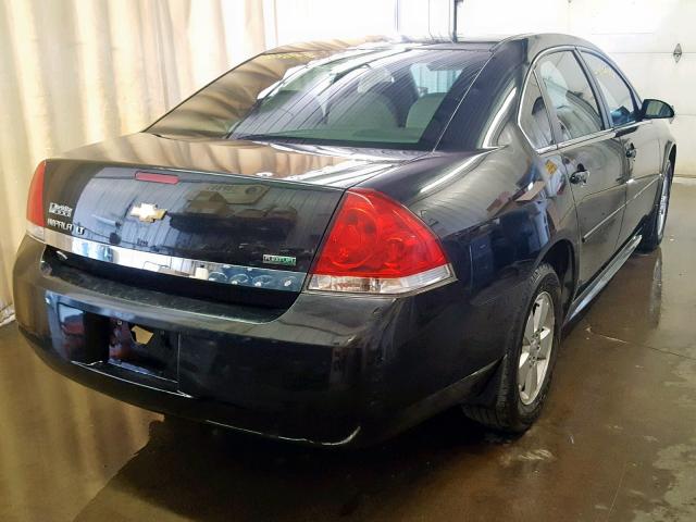 2G1WG5EK2B1143898 - 2011 CHEVROLET IMPALA LT BLACK photo 4