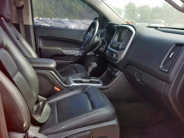 1GCGTCEN7H1150642 - 2017 CHEVROLET COLORADO L RED photo 5