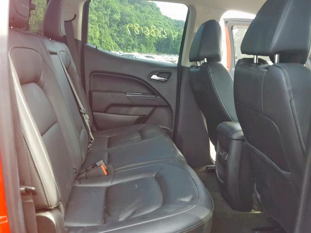 1GCGTCEN7H1150642 - 2017 CHEVROLET COLORADO L RED photo 6