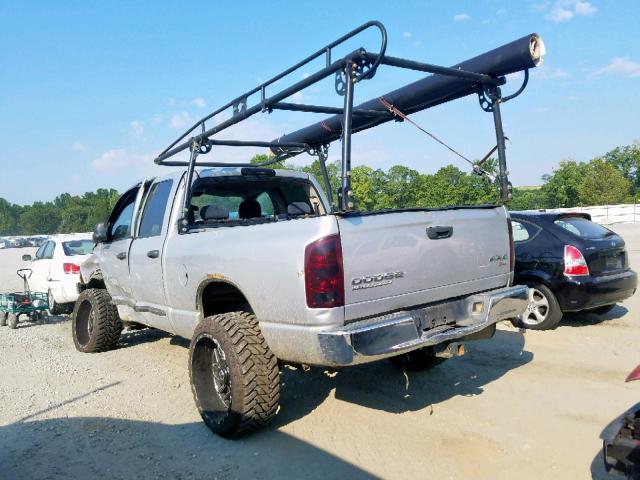 3D7KU28C64G241169 - 2004 DODGE RAM 2500 S ვერცხლისფერი ფოტო 3