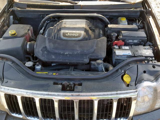 1J4HR58215C504763 - 2005 JEEP GRAND CHER BROWN photo 7