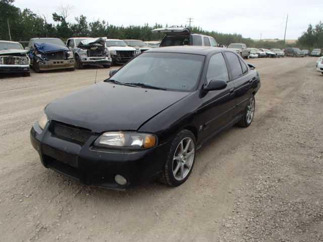 3N1AB51A93L730521 - 2003 NISSAN SENTRA SE- BLACK photo 2