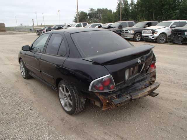 3N1AB51A93L730521 - 2003 NISSAN SENTRA SE- BLACK photo 3