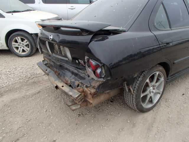 3N1AB51A93L730521 - 2003 NISSAN SENTRA SE- BLACK photo 9