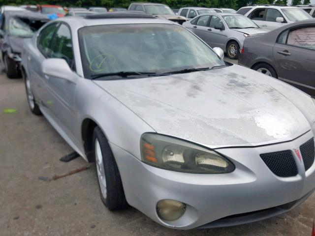 2G2WR524641194643 - 2004 PONTIAC GRAND PRIX SILVER photo 1