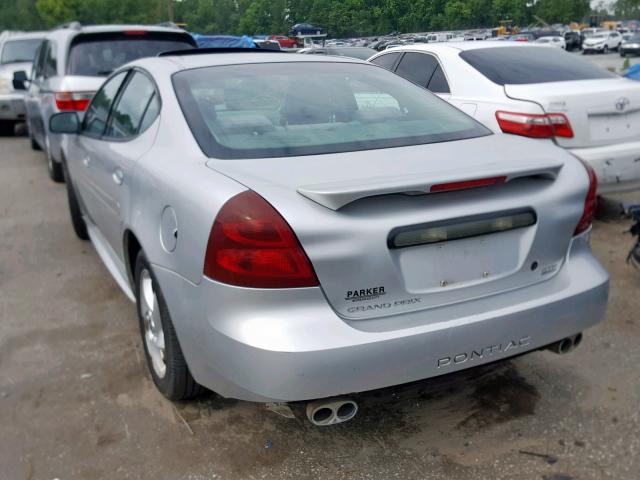 2G2WR524641194643 - 2004 PONTIAC GRAND PRIX SILVER photo 3