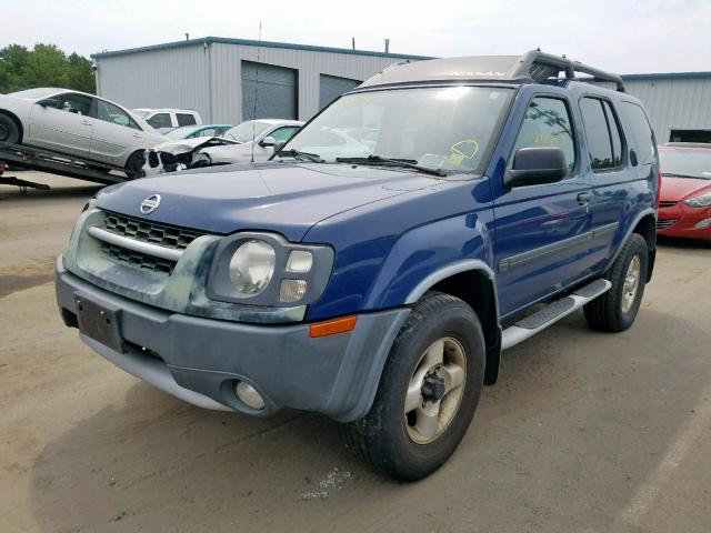 5N1ED28Y03C691481 - 2003 NISSAN XTERRA XE BLUE photo 2