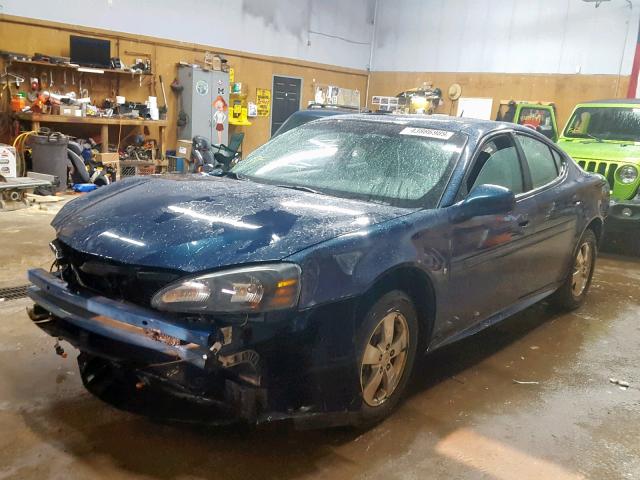 2G2WP552361302526 - 2006 PONTIAC GRAND PRIX TURQUOISE photo 2