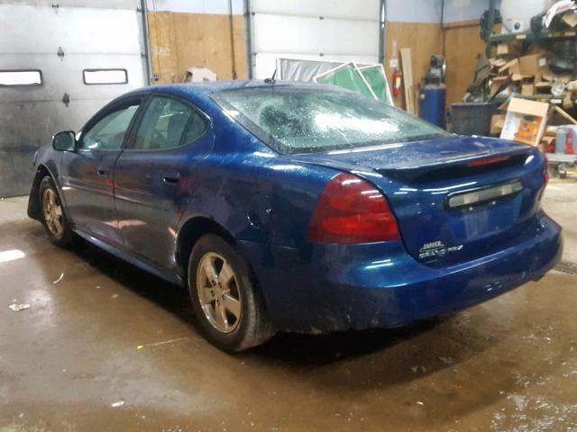2G2WP552361302526 - 2006 PONTIAC GRAND PRIX TURQUOISE photo 3