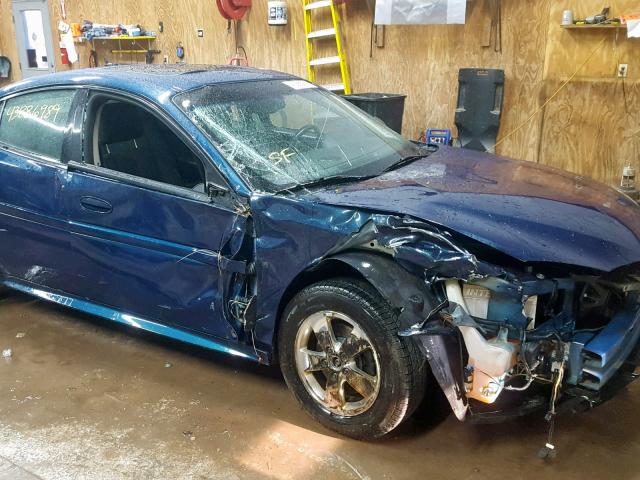 2G2WP552361302526 - 2006 PONTIAC GRAND PRIX TURQUOISE photo 9