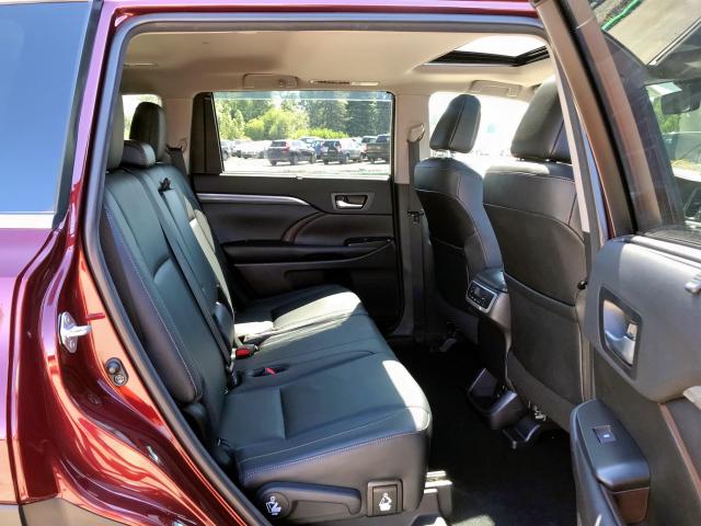 5TDDZRFHXHS439112 - 2017 TOYOTA HIGHLANDER MAROON photo 6